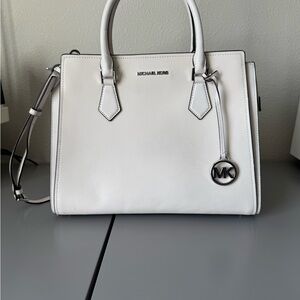 Michael Kors White Handbag